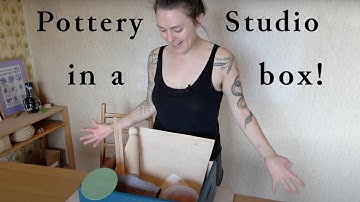 Make Pottery Anywhere! My beginner guide to making pottery in your kitchen (or bedroom or backyard)!