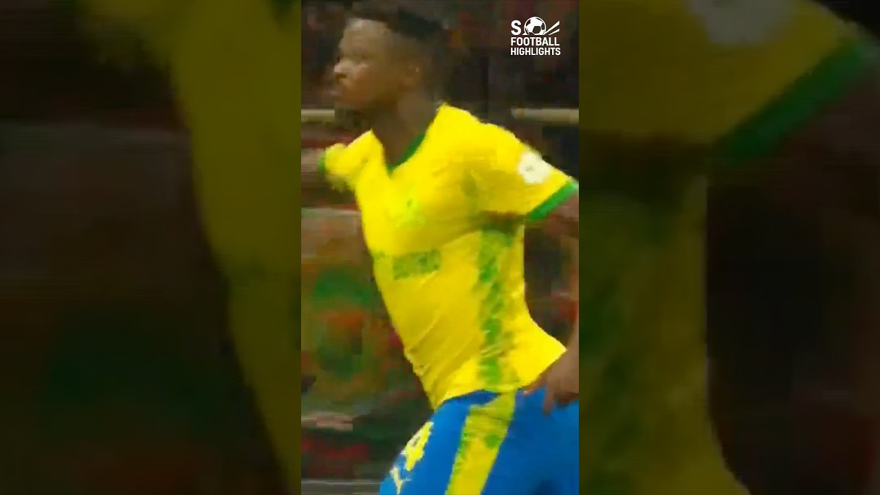 Teboho Mokeana Rocket Goal vs AS FAR #cafchampionsleague #mamelodisundowns #bafanabafana #fifa26