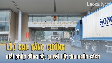 Lào Cai: Tăng cường giải pháp đồng bộ, quyết liệt thu ngân sách| THLC