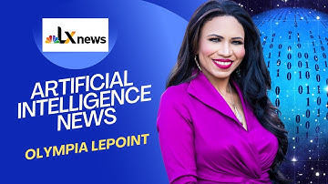 Olympia LePoint Explains Artificial Intelligence (AI) Deep Fake Technology on NBC News / NBC LX News