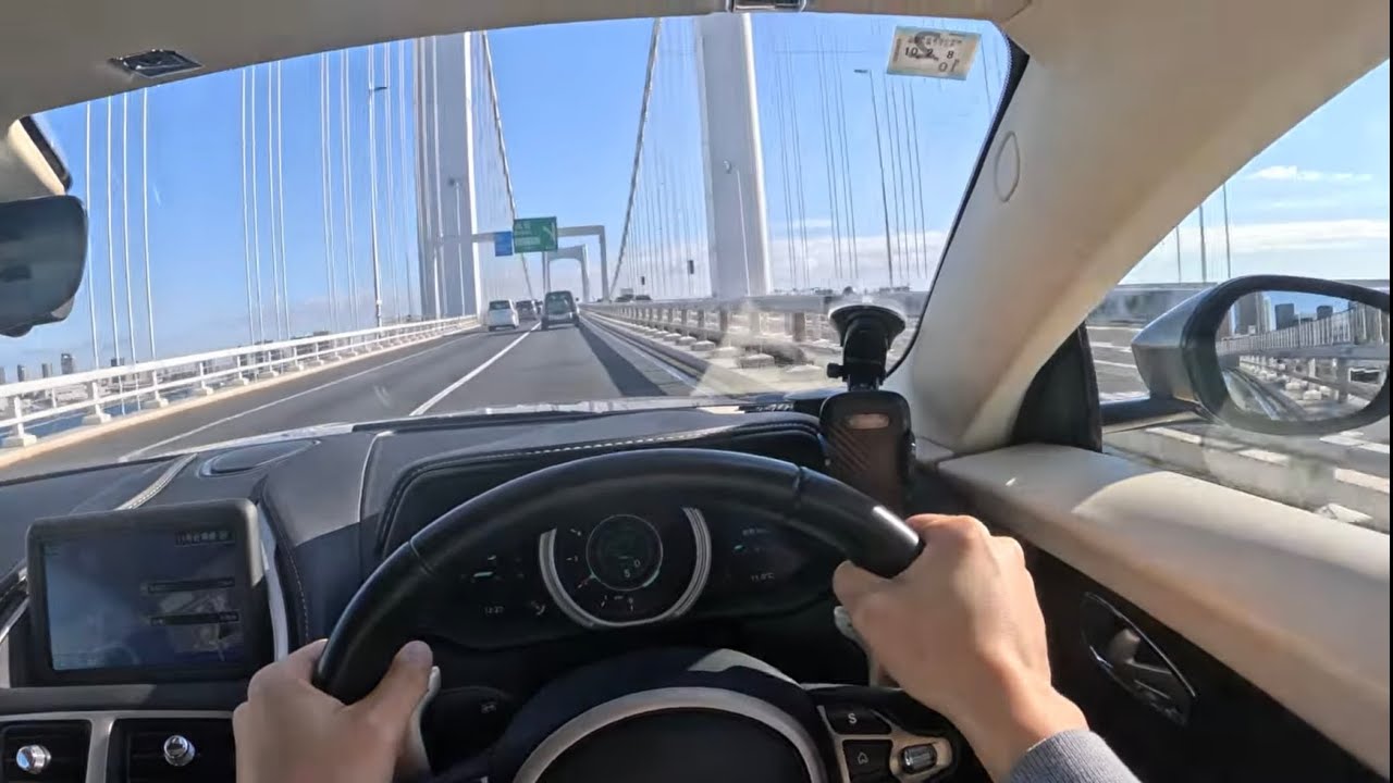 [4K] Aston Martin DB11 V12 | Tokyo Expressway POV Drive – Rainbow ...