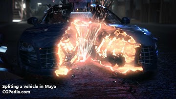 CGPedia - Spliting a vehicle in Maya