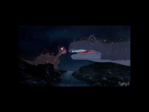 The Land Before Time - Death of Littlefoot's Mother (Finnish) [HD]