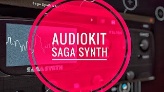 AudioKit Saga Synth Full Demo | Walkthrough in just 20 Mins (See Pinned Comment!)