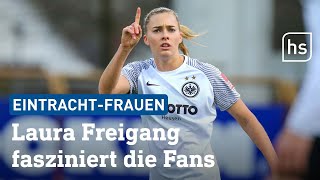 Laura Freigang: Fan-Liebling feiert 100. Spiel mit Eintracht Frankfurt | hessenschau