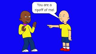 Caillou Bullies Little Bill and gets Grounded