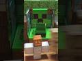 森のクリーパーハウス #minecraft