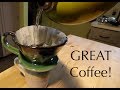 How to make a Ceramic Coffee POUR OVER!!