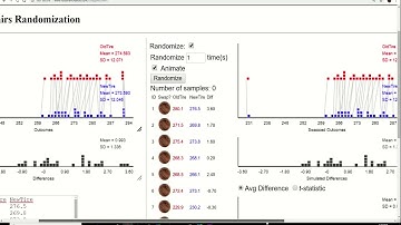 Analyzing Paired Data - Simulation Approach