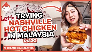Trying Nashville Hot Chicken in Malaysia - a work in progress at HOT BIRD, Kuala Lumpur