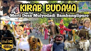 Meriah dan menghibur ‼️Kirab Budaya Merti Desa Mulyodadi Bambanglipuro Bantul 2023