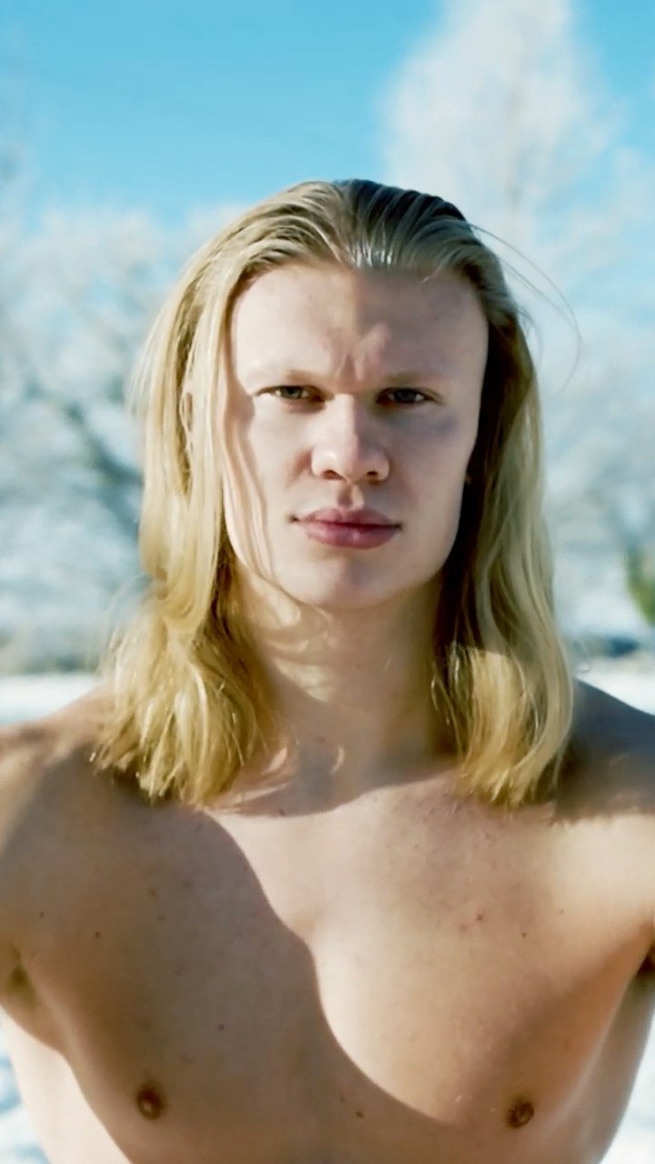 Erling Haaland | Here to Stay ❄️ #football #mancity #shorts #snow #yoga #shortsfeed #shortsvideo