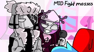 Zavodila //FNF ANIMATION// Mid Fight Masses (Sarv x Ruv) ft. Bf and Gf