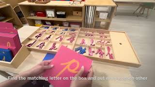 Movable Alphabet Montessori Lesson: Introduction & Step-by-Step Guide to Building Words. AMI version