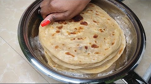 Detailed Process Of Making Soft Layered Chapati/SoftParathaRecipe /ServedWithNdengu #kenyanyoutuber