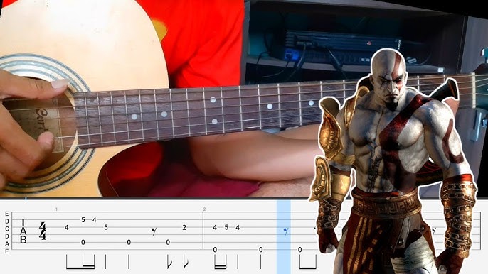 Rage of Sparta from 'God of War III' Guitar Tab in D Minor - Download &  Print - SKU: MN0204684