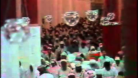 تلاوة جميلة من صلاة العشاء للشيخ د.علي الحذيفي عام 1405هـ التبليغ الشيخ حسين عفيفي رحمه الله