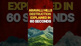 Why Save Aravalli?| Aravalli mining | #shorts #aravallihills #savearavalli