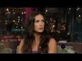 Demi Moore (Letterman)