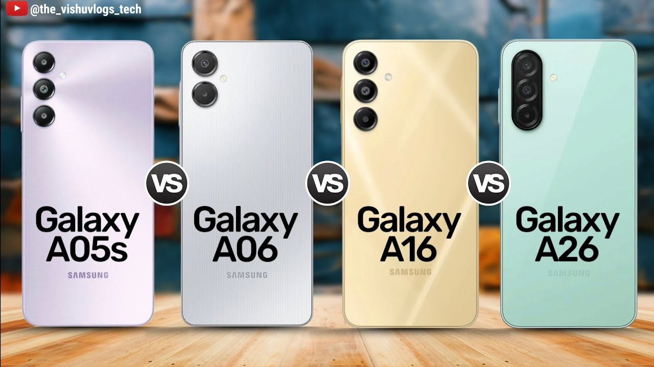 π₯ Galaxy A05s vs A06 5G vs A16 vs A26; β‘ FULL COMPARISON - Best Budget Samsung Phone 2025!