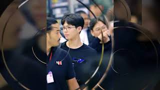 Feb 13,17 Park Bo Gum at Suvarnabhumi Airport back to Seoul