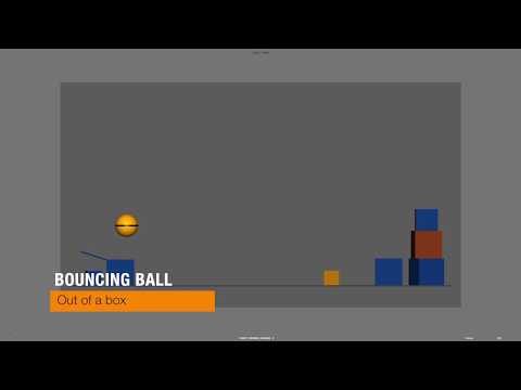 Bouncing Ball out of a box