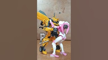 NADIE TOCA A ARCEE  #stopmotion #transformers #arcee #bumblebee #chistoso #parodia #autobots