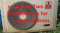 Scrapping Two Mitsubishi Mr Slim Air Conditioners