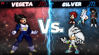 [MUGEN] AI BATTLE - Vegeta vs Silver (TEA2 Style) + some added characters