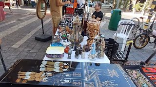 картинка: БАРАХОЛКА В НЕТАНИИ. МНОГО ЭКЗОТИЧЕСКИХ СТАТУЭТОК И  МИНИАТЮРНЫХ СЕРЕБРЯННЫХ ИЗДЕЛИЙ. 12.10.25