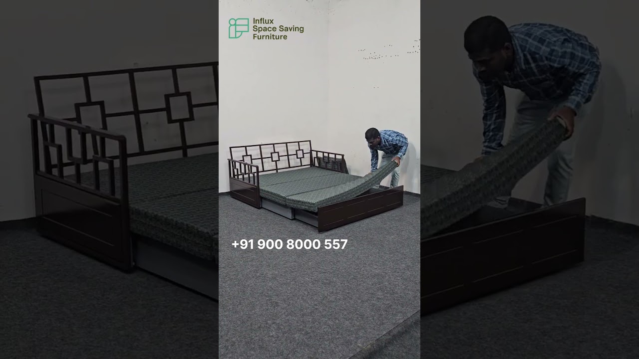 Steel sofa cum bed in karnataka