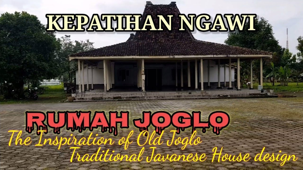 The inspiration of Old joglo design |KEPATIHAN NGAWI|Javanese traditional house |The govenor's place