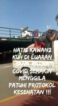 COVID-19 !!! | Kawan2 patuhi protokol kesehatan jangan lupa pake masker
