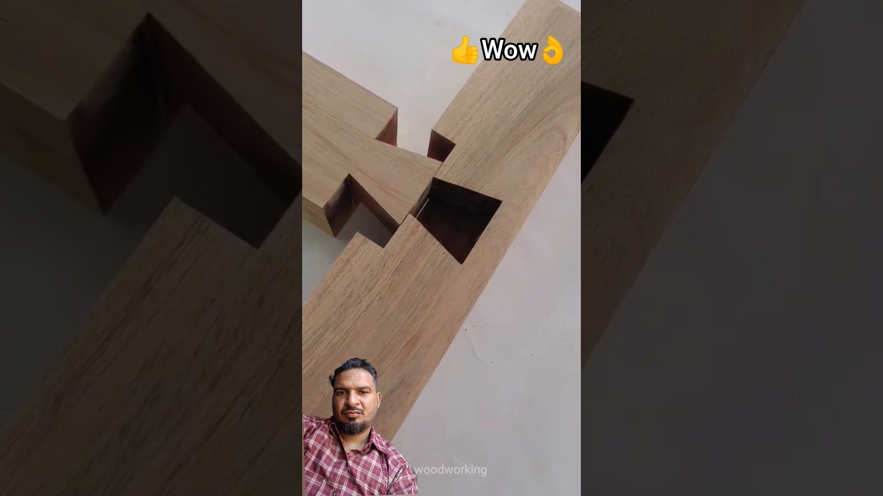 Traditional Japanese wooden joints 