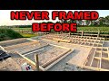 Beginning Construction On My 30X40 Garage | Foundation and Framing