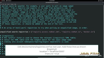 How to run Podman 4.9 in RHEL 8 and create local podman registry