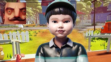 Hello Neighbor - My New Neighbor Squid Game Jump Rope Cheol-Su Act 1 Gameplay Walkthrough