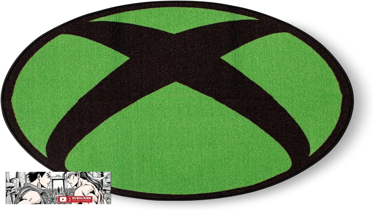 Xbox Office Rug Xbox Logo 39-Inch Area Rug Indoor Floor Mat Accent Rugs Review - YouTube