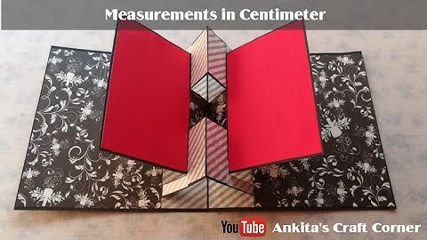 Pop-up Album - How to create pop-up page | tutorial | DIY | Scrapbook page