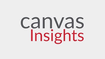 Introduction to Canvas Insights