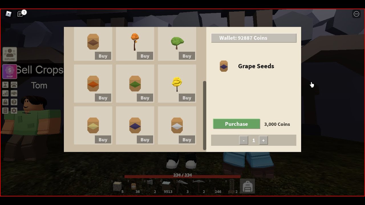 How To Get Grape Seeds? in Roblox Islands 🍱 [SUSHI!] YouTube