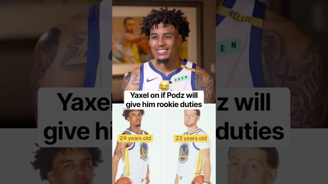 Yaxel doesn’t want rookie duties from Podz 🤣