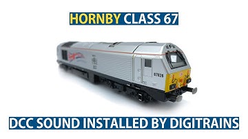 Hornby Class 67. DCC Sound fitted by Digitrains Ltd