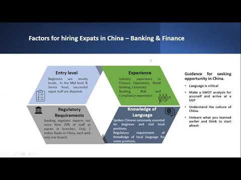 Job opportunities for Mandarin Chinese speakers in the Finance, Investment and Banking sectors