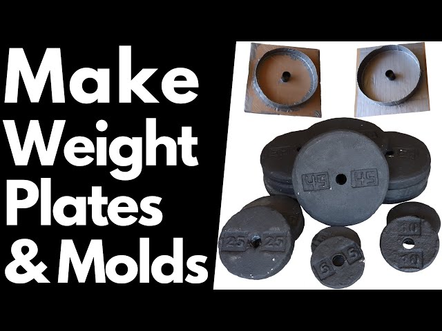 DIY Concrete Weights, DPLATE Weight Molds, 45 Pound Concrete Weight Molds :  : Sports & Outdoors