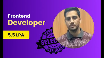 Frontend Developer Journey | Manoj Negi | 5.5 LPA