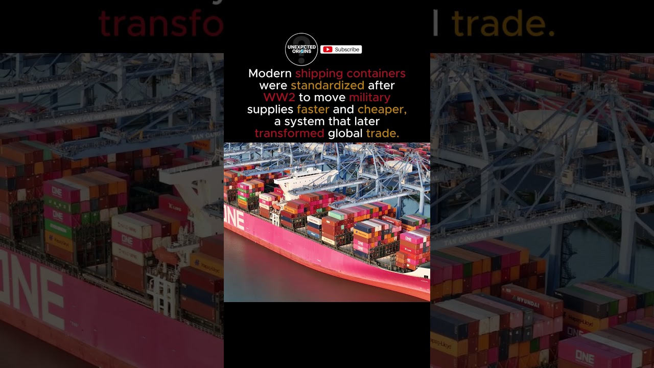 Why Shipping Containers Are Standardized