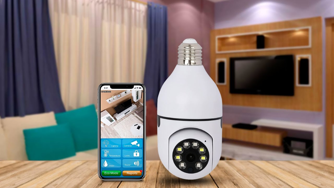 LAVIEW 4MP BULB SECURITY CAMERA REVIEW 2.4GHZ LV-PWL2-W 