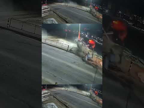 It was lucky that there was no train.