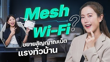 Mesh Wi-Fi คืออะไร? บ้านใครสัญญานเน็ตไม่ทั่วถึงควรรู้!  | LDA World